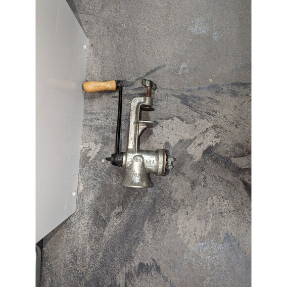 Vintage Keystone Meat Grinder No 10 Hand Crank Table Mount Boyertown PA - Picture 4 of 8